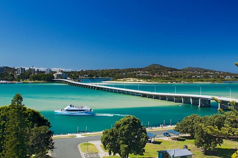 South Pacific Palms Motor Inn Tuncurry Zewnętrze zdjęcie